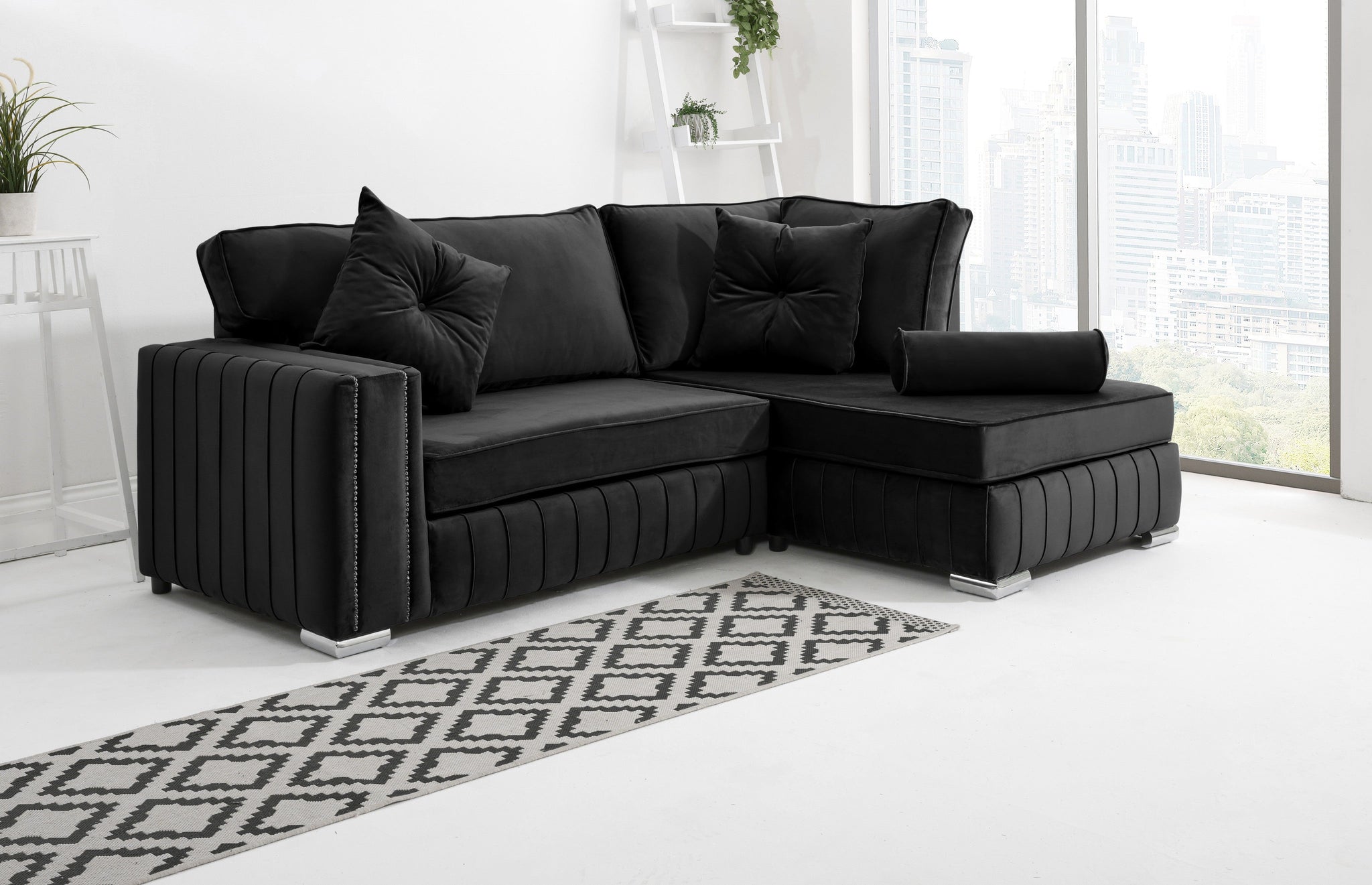 Elara Lounge Fullback + Extra Cushions - Sofa Scape UK