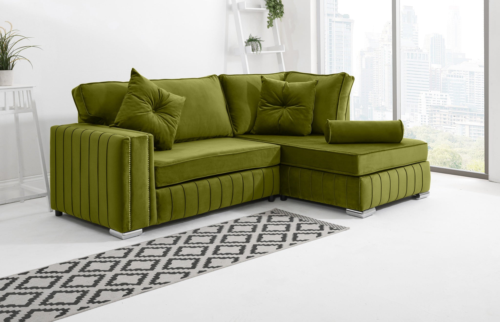 Elara Lounge Fullback + Extra Cushions - Sofa Scape UK