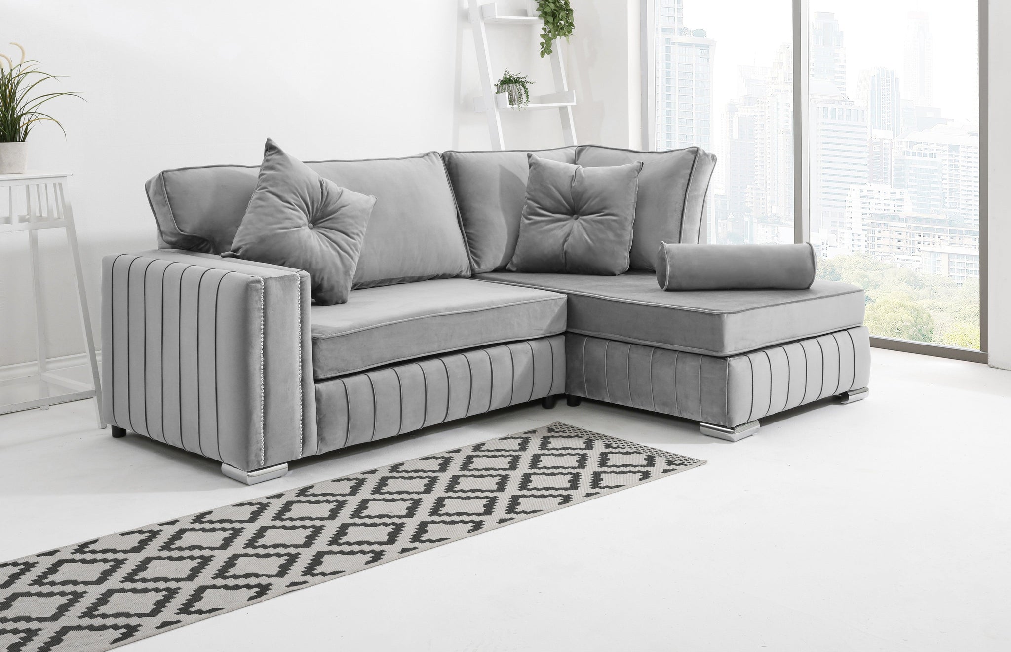 Elara Lounge Fullback + Extra Cushions - Sofa Scape UK