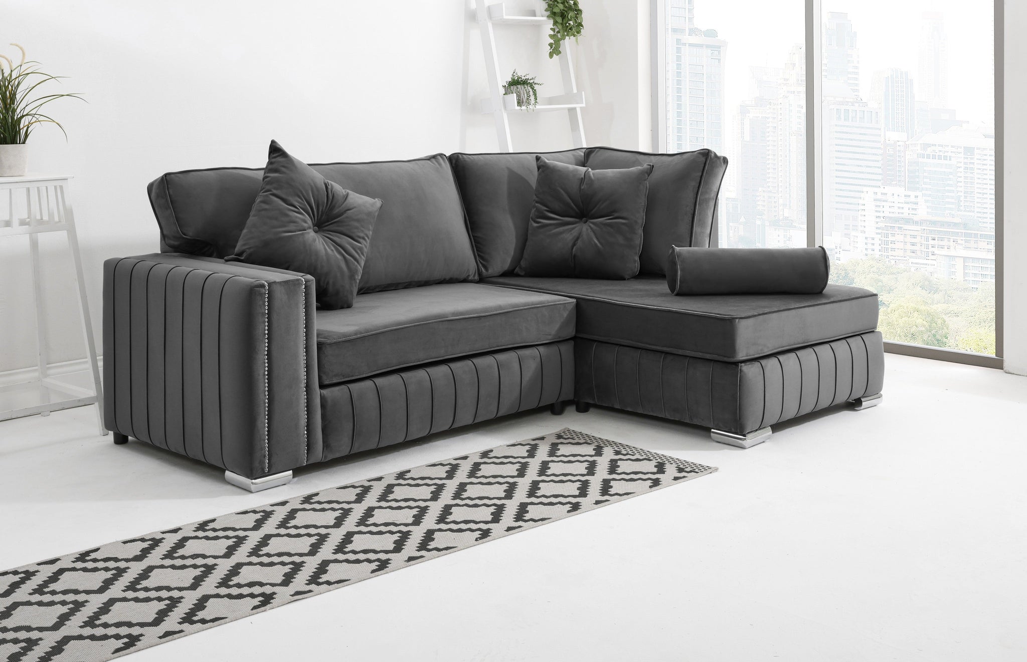 Elara Lounge Fullback + Extra Cushions - Sofa Scape UK