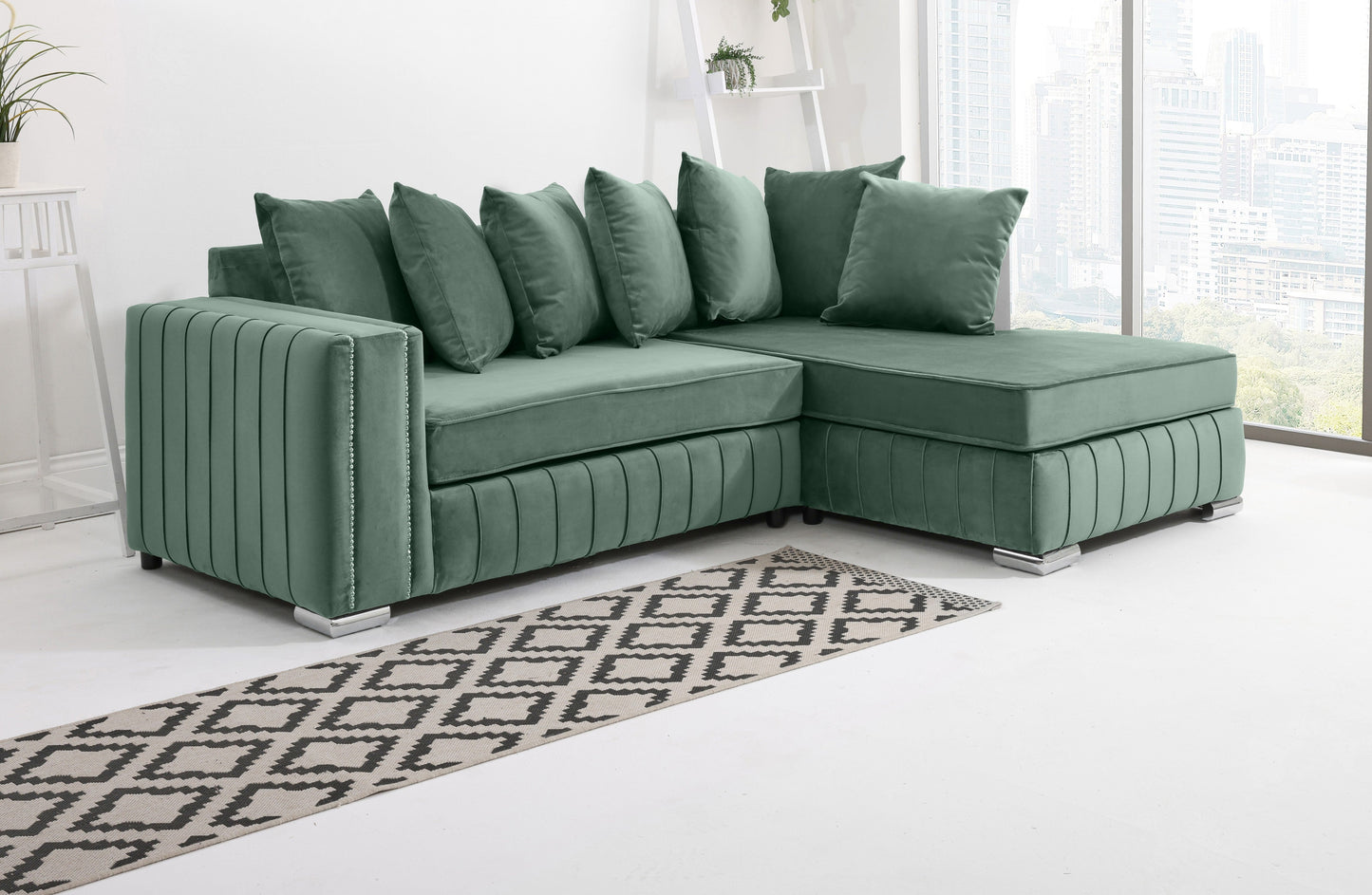 Elara Lounge Scatterback - Facing Right