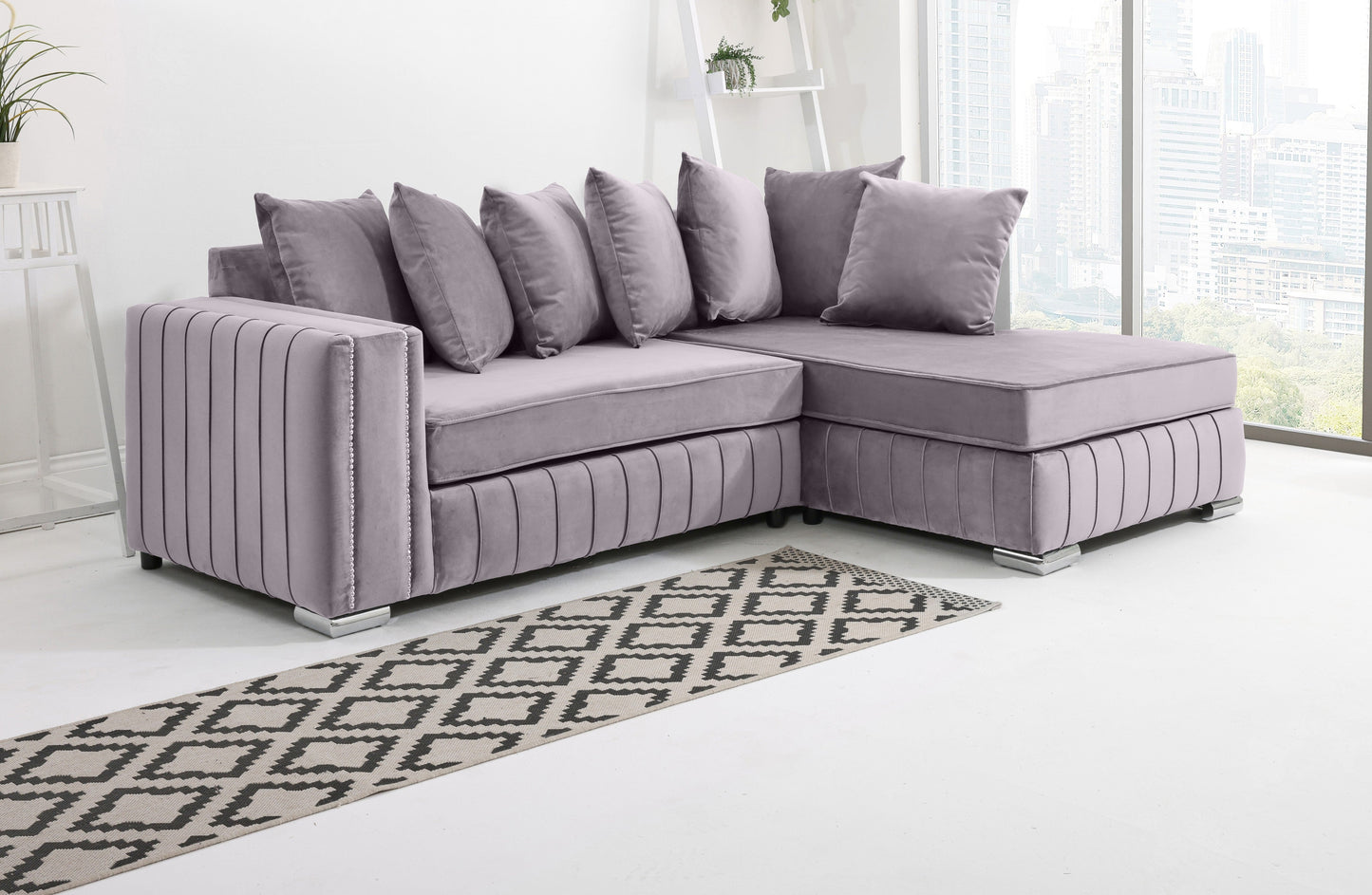 Elara Lounge Scatterback - Facing Right