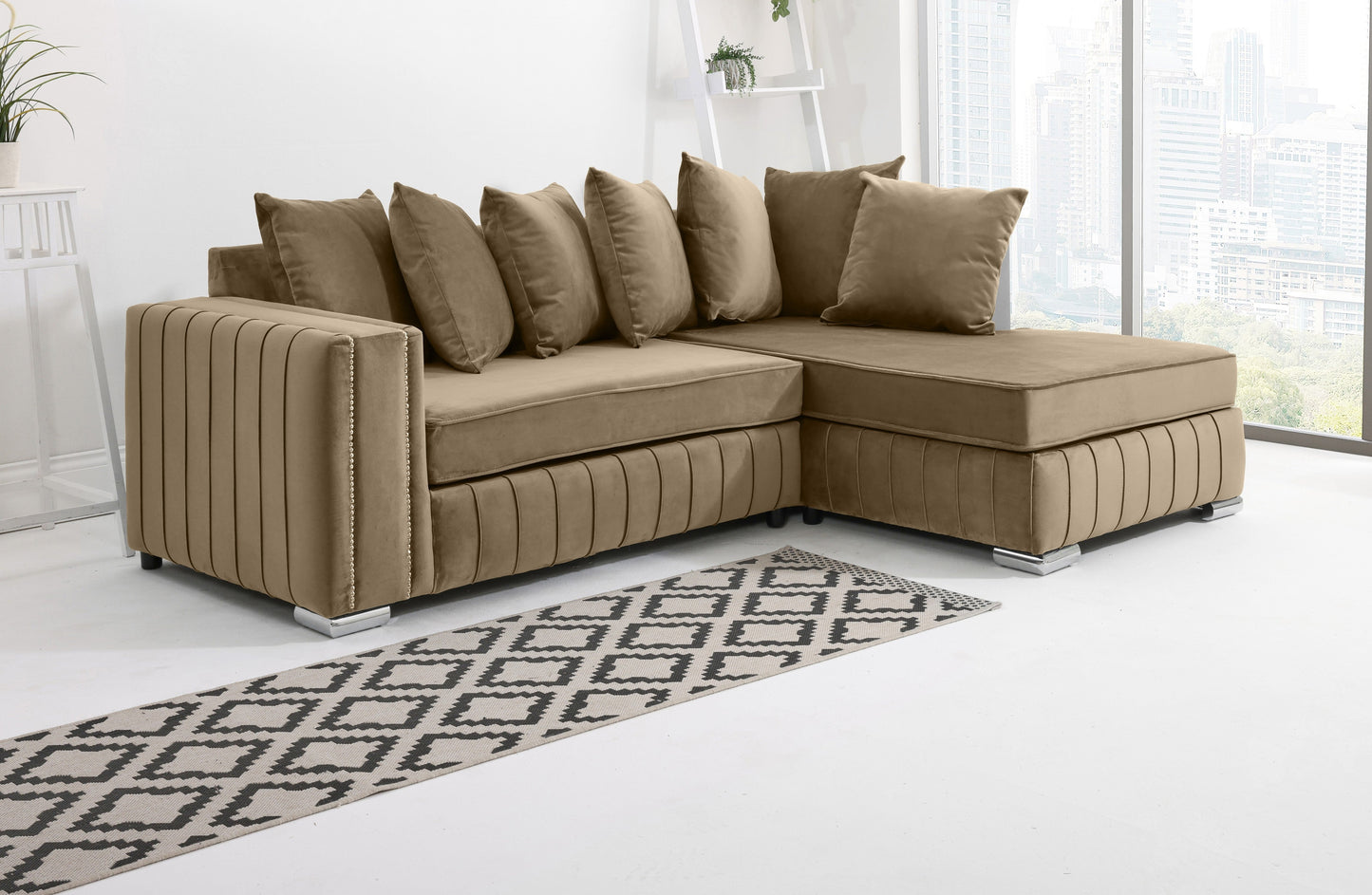 Elara Lounge Scatterback - Facing Right