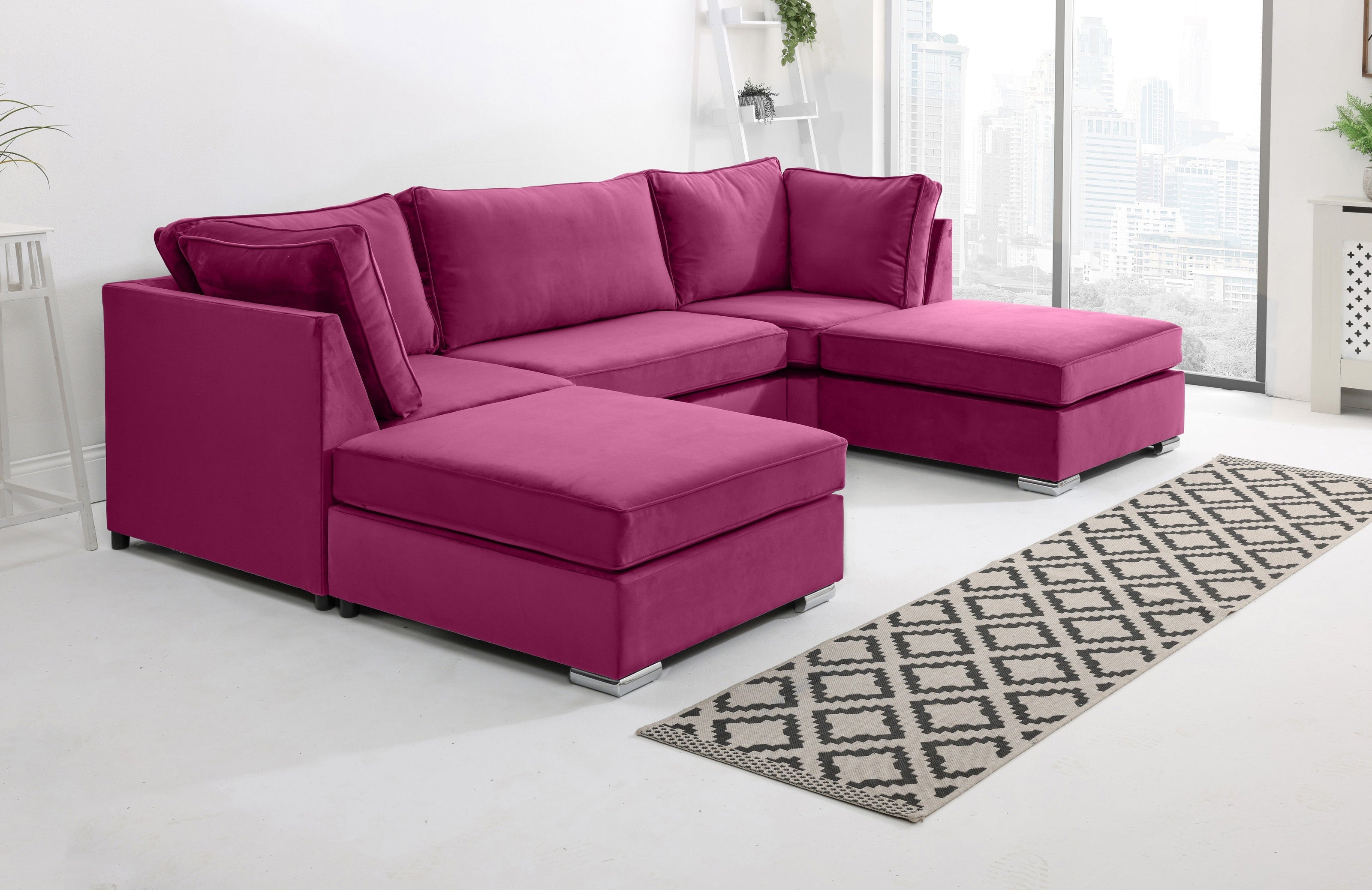 Zenith U Shape Fullback - Sofa Scape UK