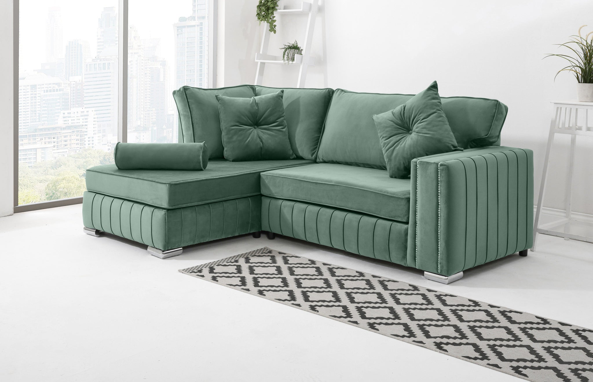 Elara Lounge Fullback + Extra Cushions - Sofa Scape UK