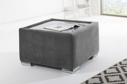 Lucera Plush Corner Scatterback + Diamonds