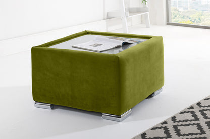 Lucera Plush Corner Fullback + Extra Cushions + Diamonds
