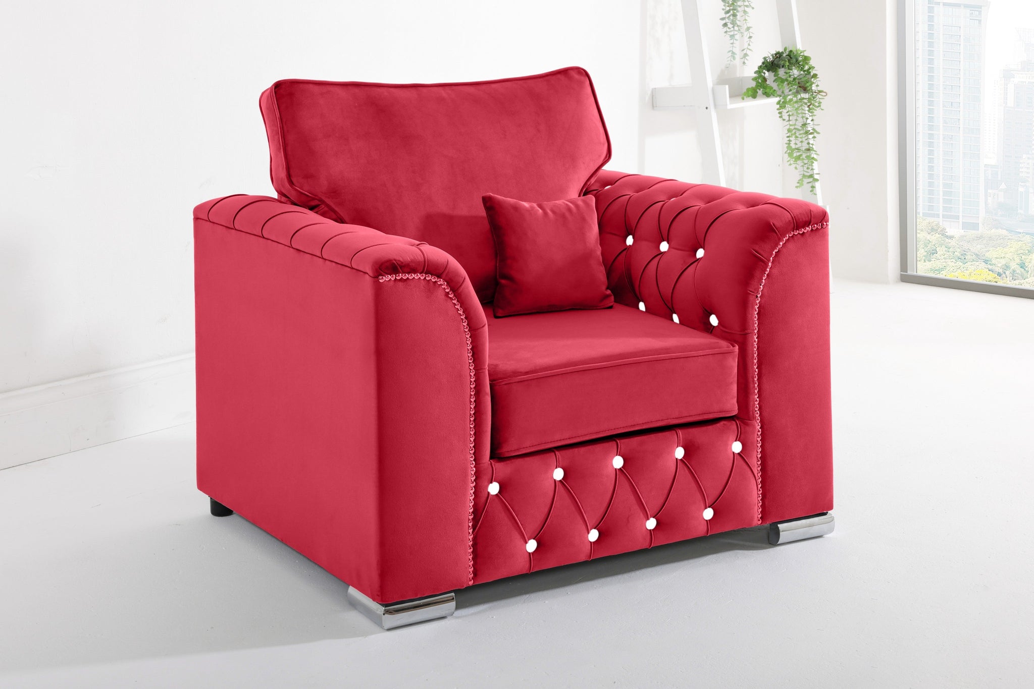 Santoro 3+2 Fullback + Extra Cushions + Diamonds