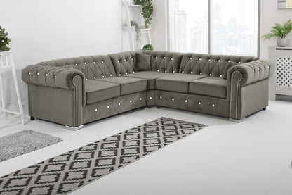 Novara Chesterfield - Corner With Dimond