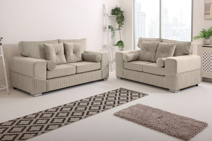 Vivaro 3+2 Fullback + Extra cushions - Plush Velvet