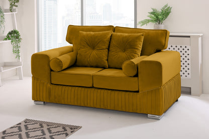 Vivaro 3+2 Fullback + Extra cushions - Plush Velvet
