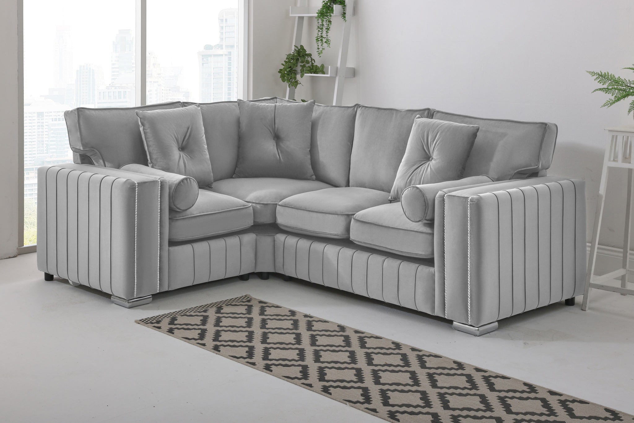 Elara Corner Fullback - 1c2 + Extra Cushions