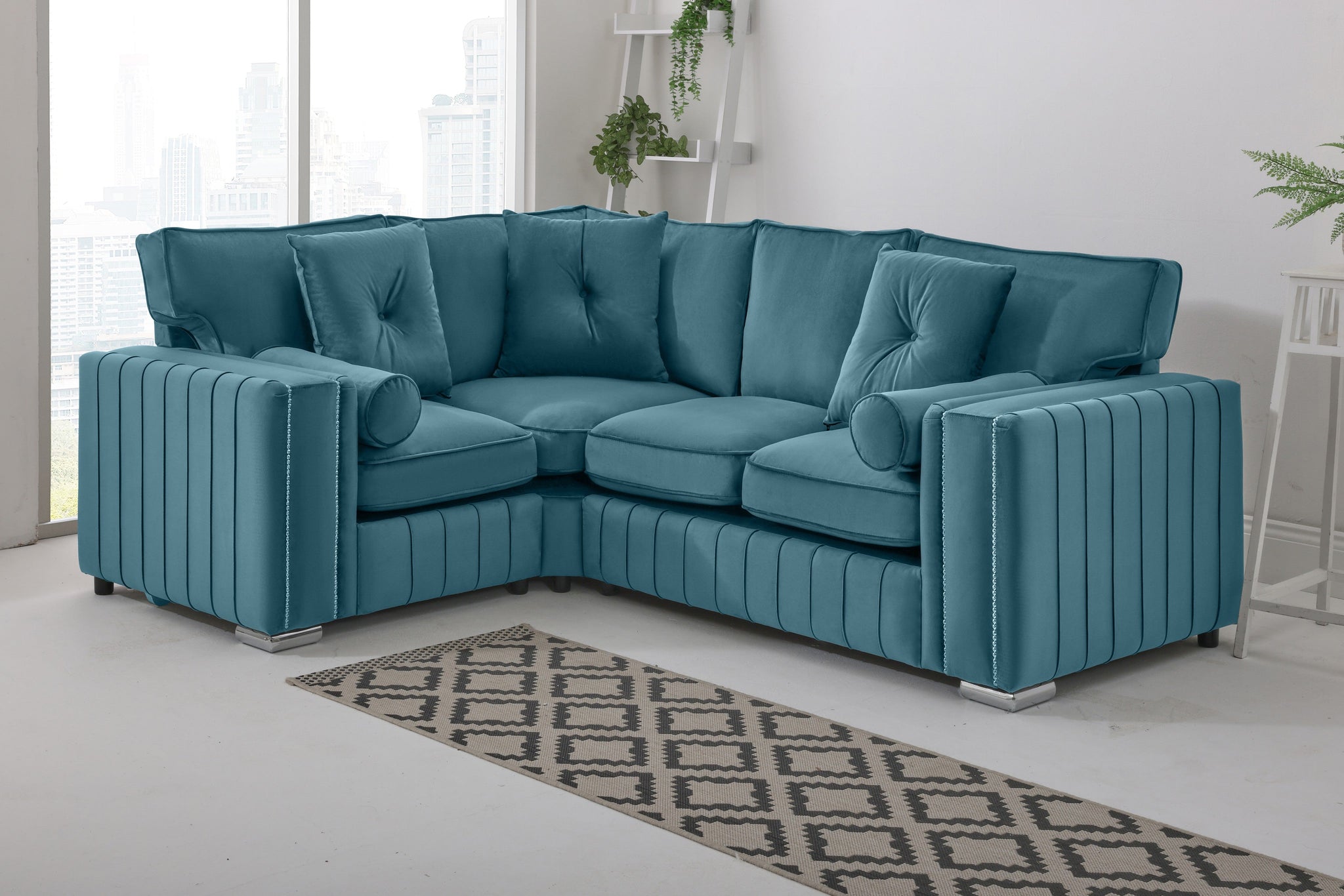 Elara Corner Fullback - 1c2 + Extra Cushions