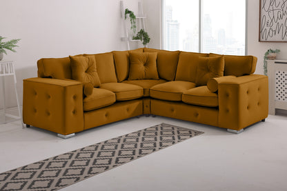 BelmontCorner Fullback - 2c2 - Buttoned Cushions