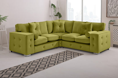BelmontCorner Fullback - 2c2 - Buttoned Cushions