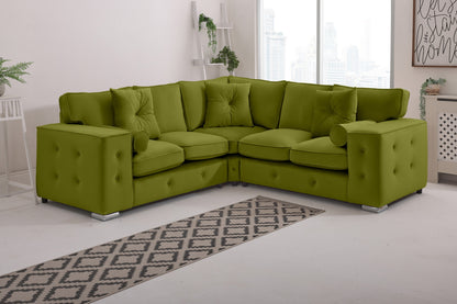 BelmontCorner Fullback - 2c2 - Buttoned Cushions