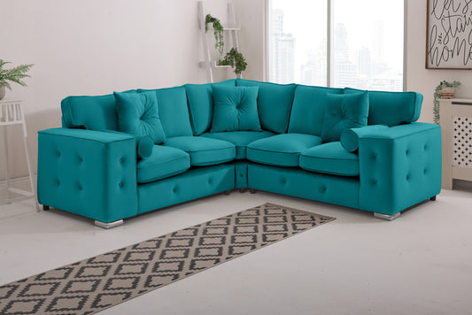 BelmontCorner Fullback - 2c2 - Buttoned Cushions