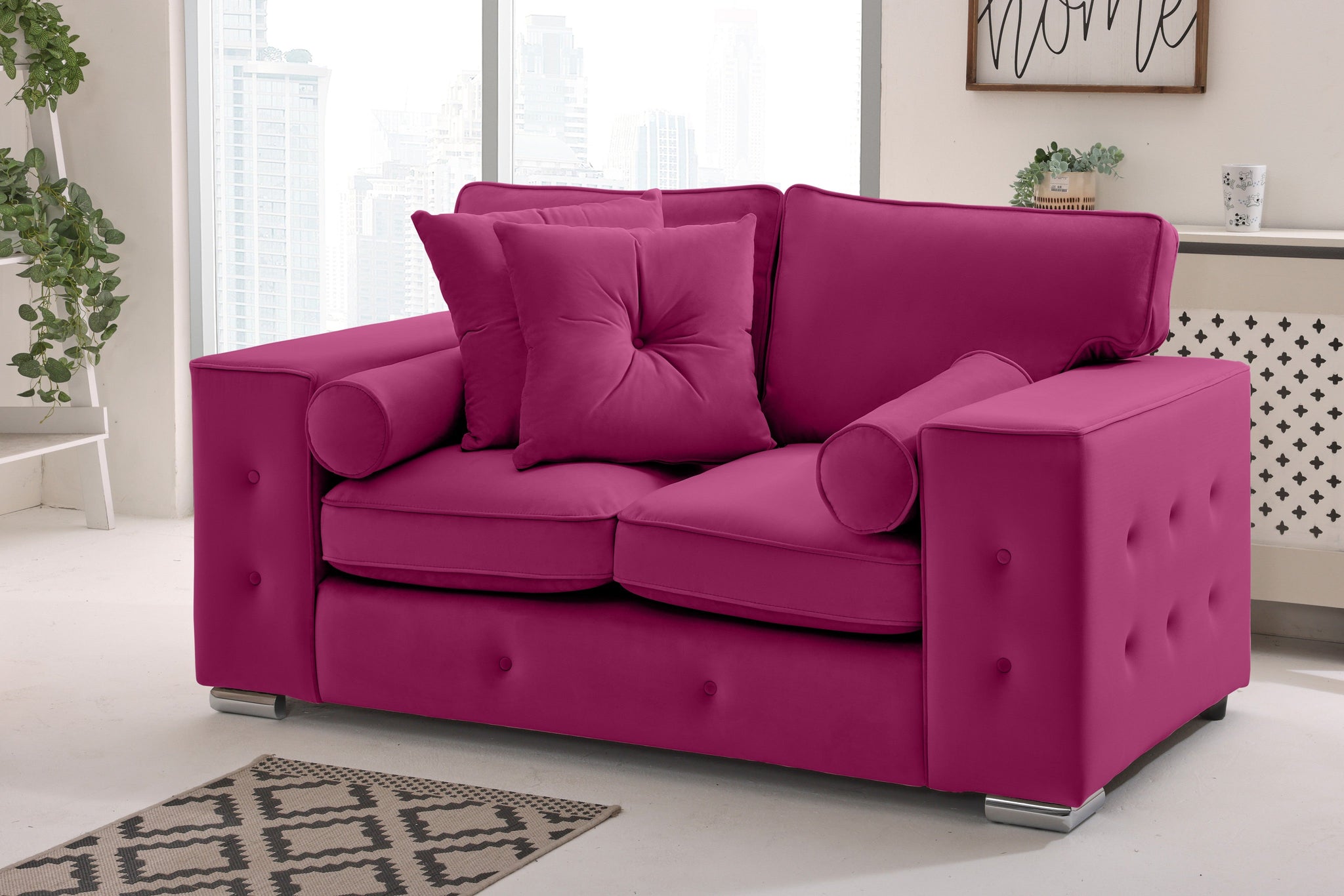 Belmont3+2 Fullback - Buttoned Cushion