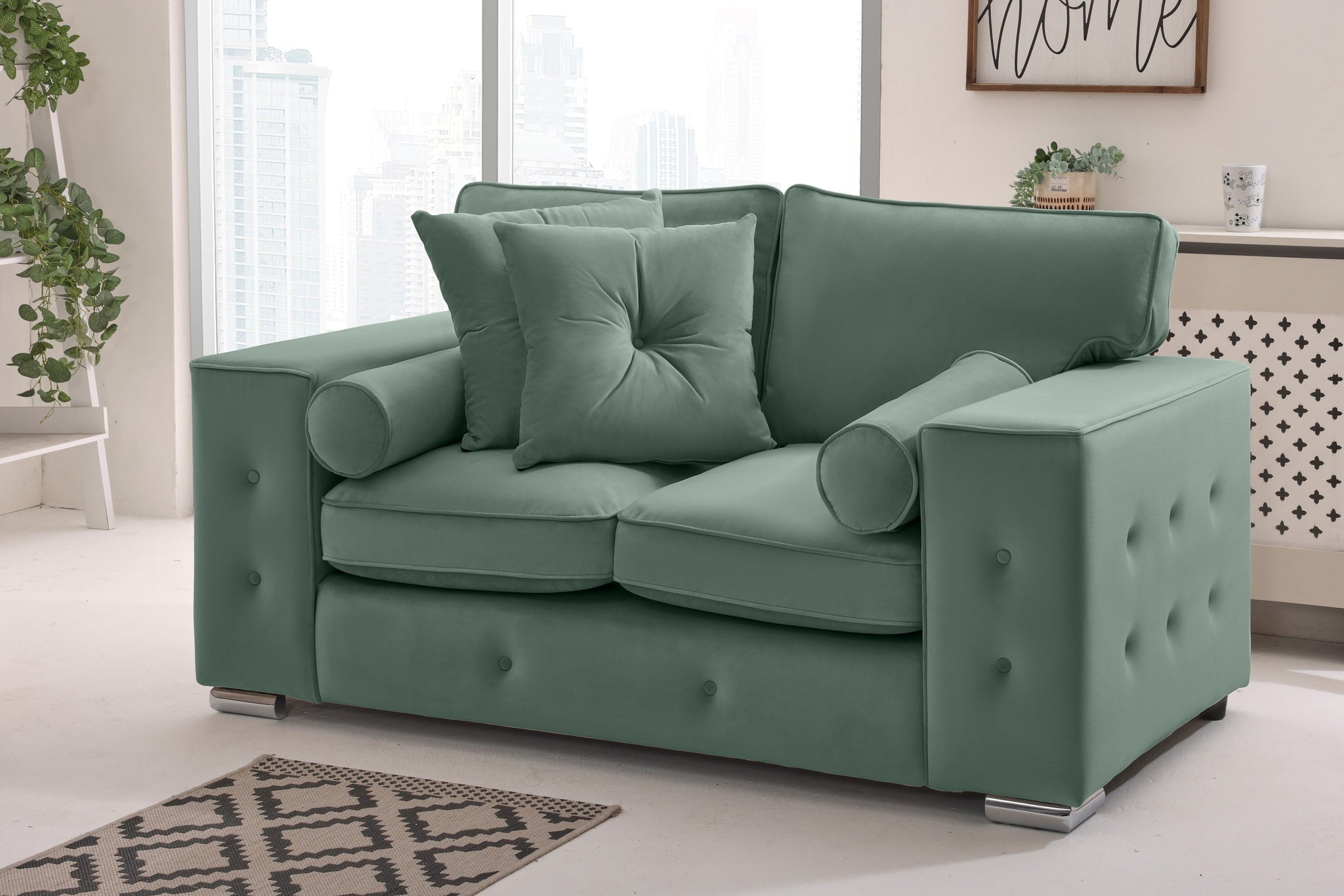 Belmont3+2 Fullback - Buttoned Cushion