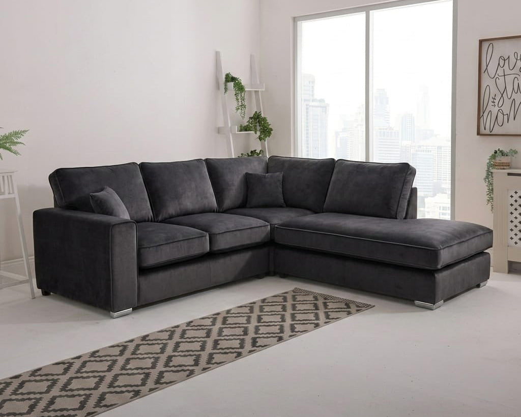 Valentino Haven Modern Corner Sofa Lounge