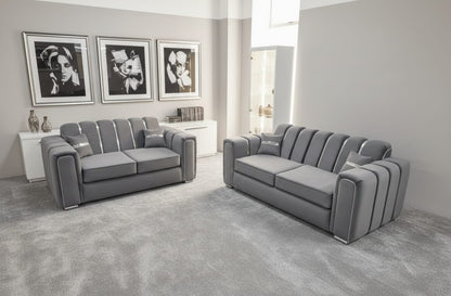 Valenza Luxury Sofa Set – Modern 2 & 3 Seater Upholstered Living Room Suite 2