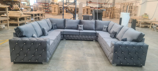 Ashon - U Shape - 10 Seater - Sofa Scape UK