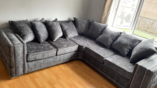 Bentley Corner - Coal - Scatterback - Sofa Scape UK