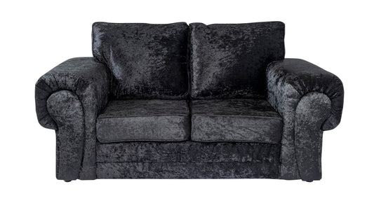 Black Verona Crushed Velvet - Sofa Scape UK