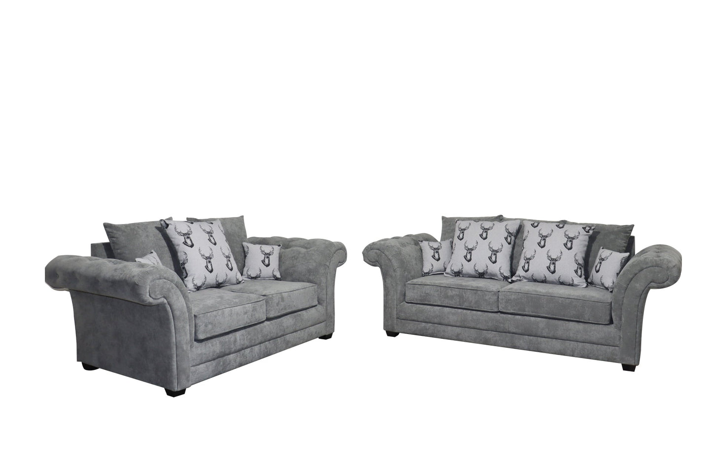 Crofton 3 Seater & 2 Seater - Chenille - Sofa Scape UK