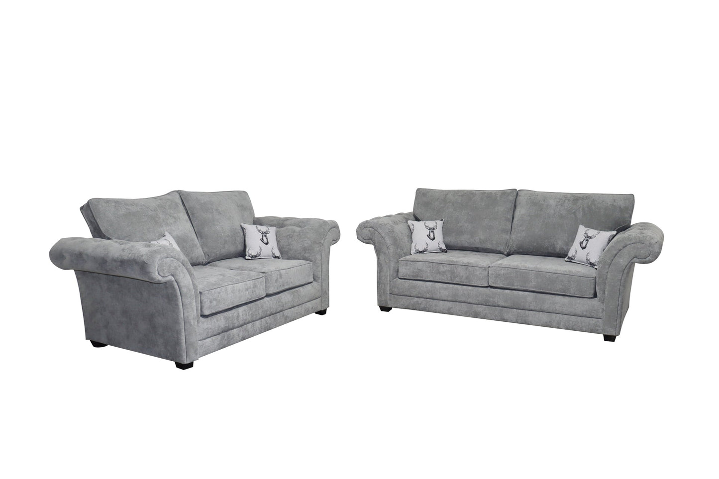 Crofton 3 Seater & 2 Seater - Chenille - Sofa Scape UK
