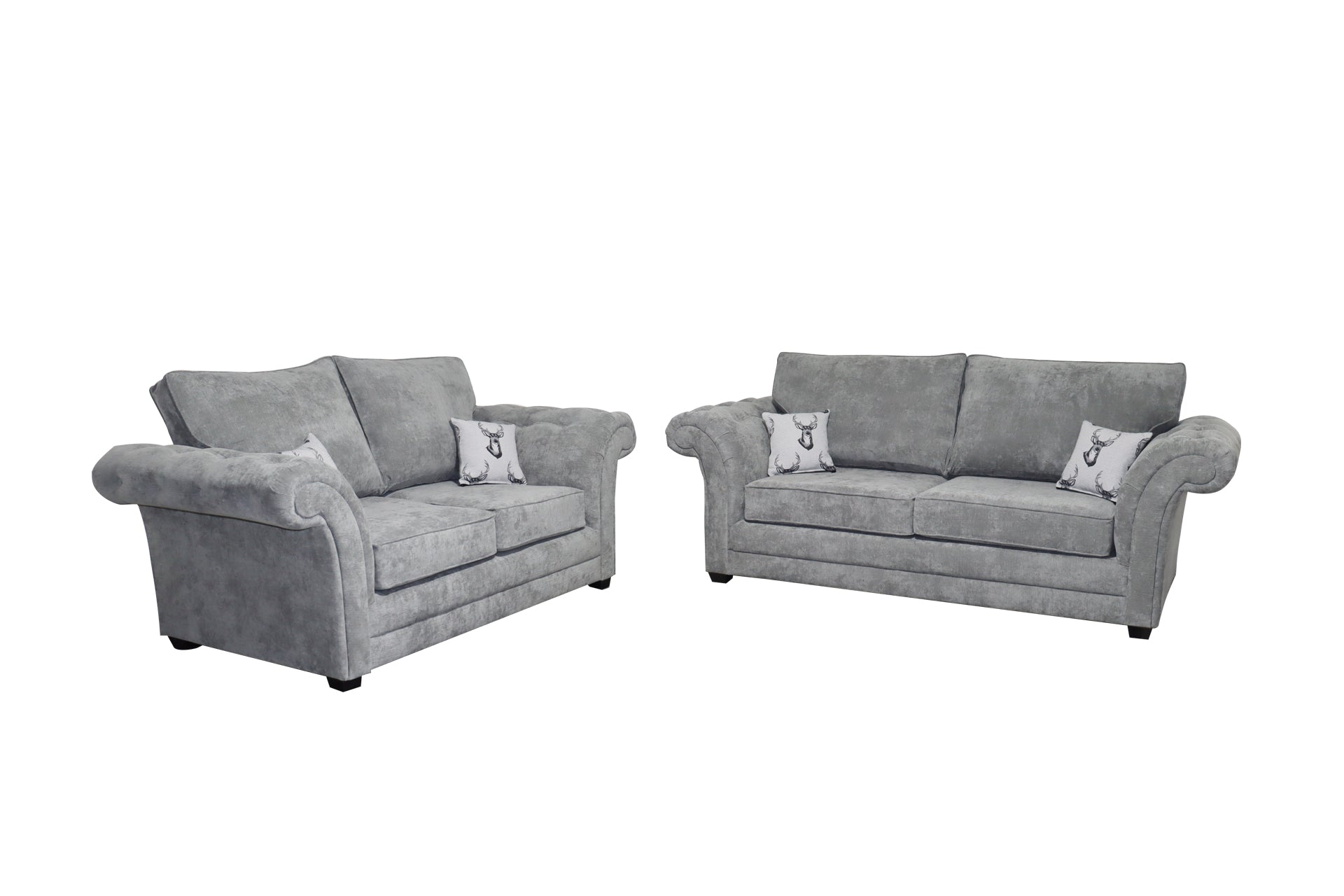 Crofton 3 Seater & 2 Seater - Chenille - Sofa Scape UK
