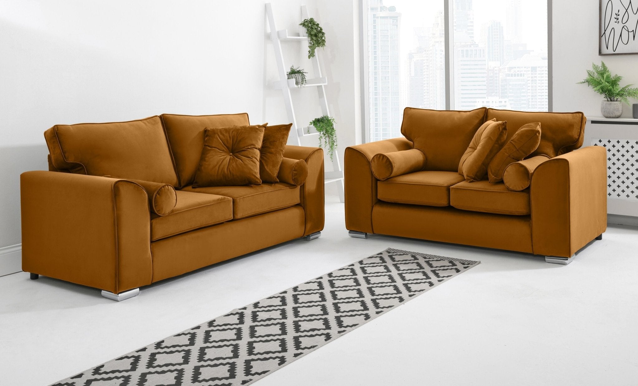 Dylan 3+2 Fullback + Extra Cushions - Sofa Scape UK