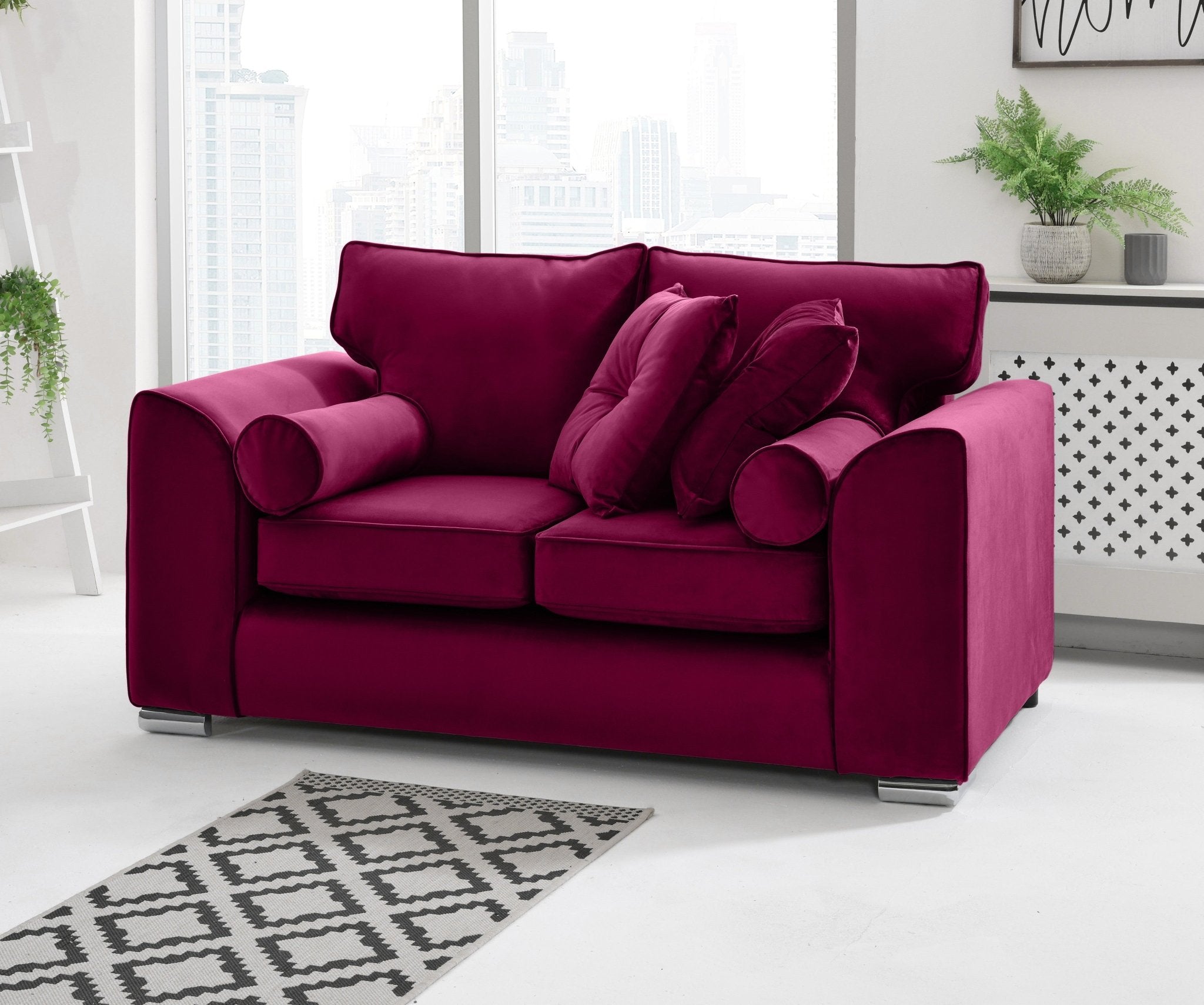Dylan 3+2 Fullback + Extra Cushions - Sofa Scape UK