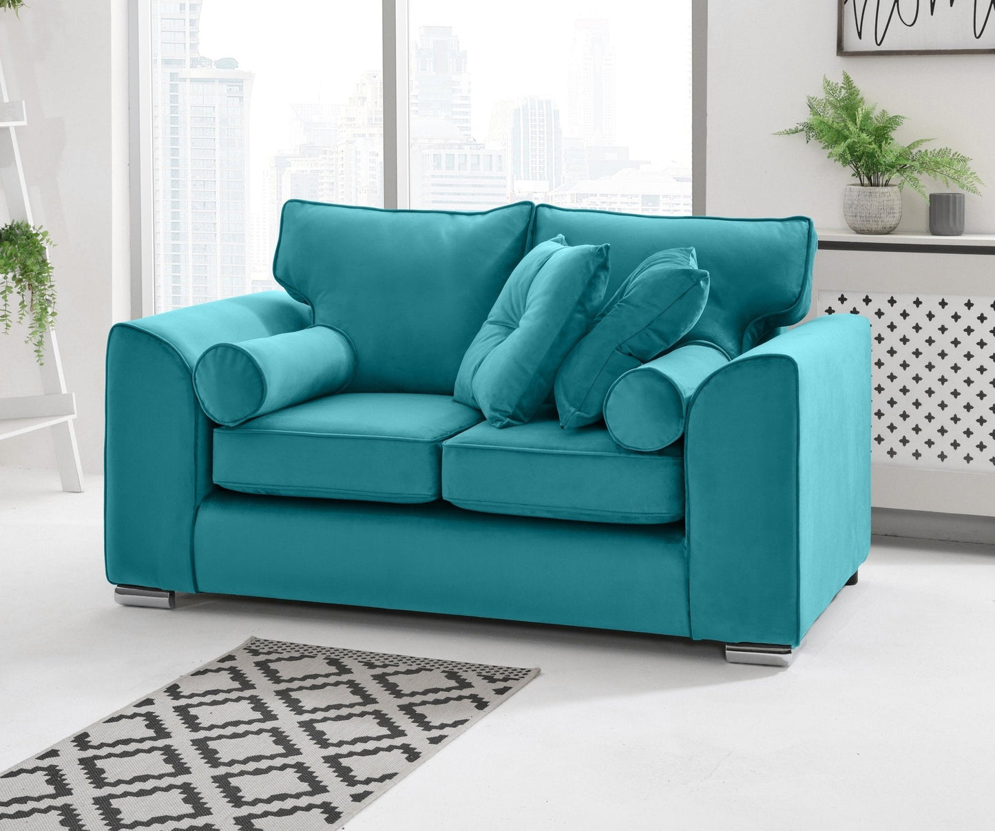 Dylan 3+2 Fullback + Extra Cushions - Sofa Scape UK