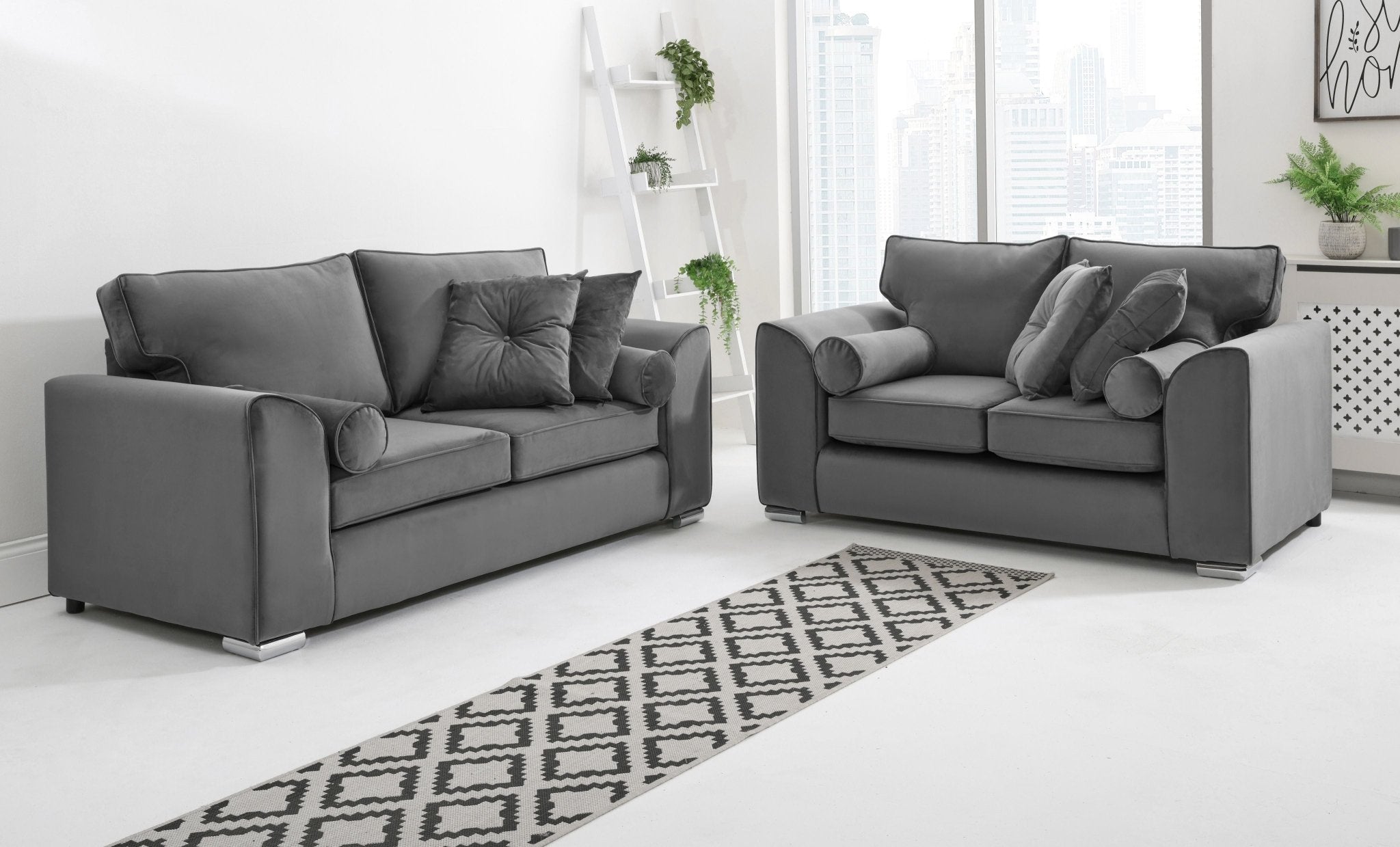 Dylan 3+2 Fullback + Extra Cushions - Sofa Scape UK