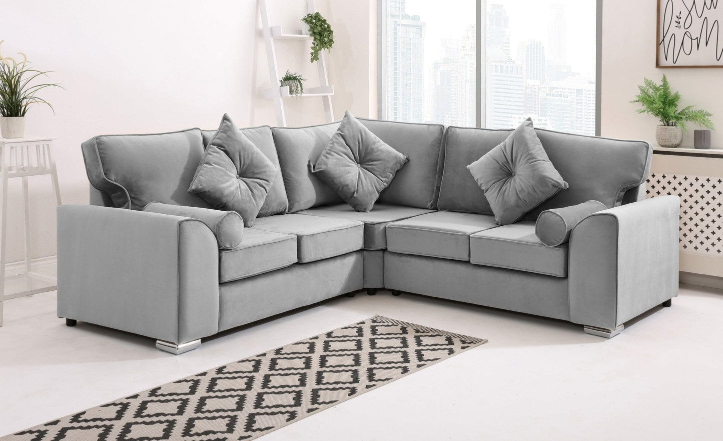 Dylan Corner Fullback + Extra Cushions - Sofa Scape UK