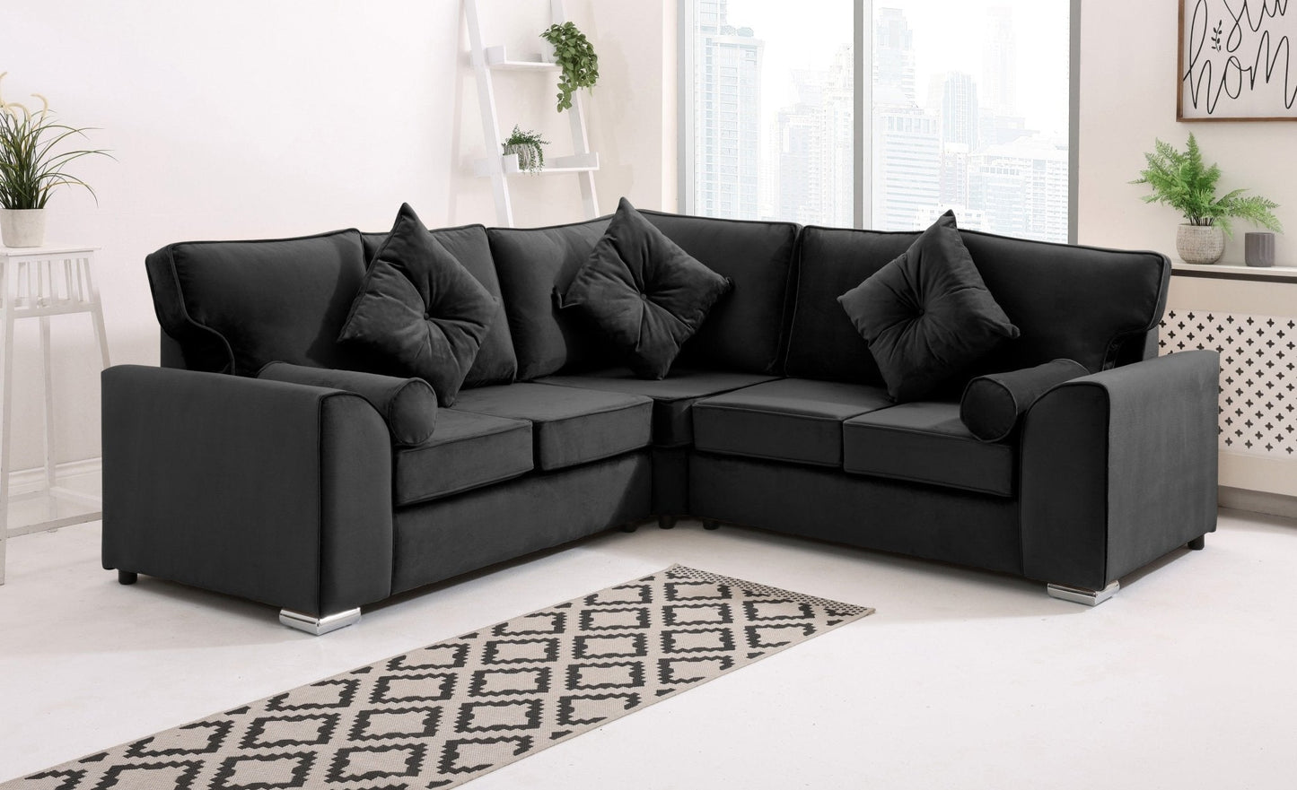 Dylan Corner Fullback + Extra Cushions - Sofa Scape UK
