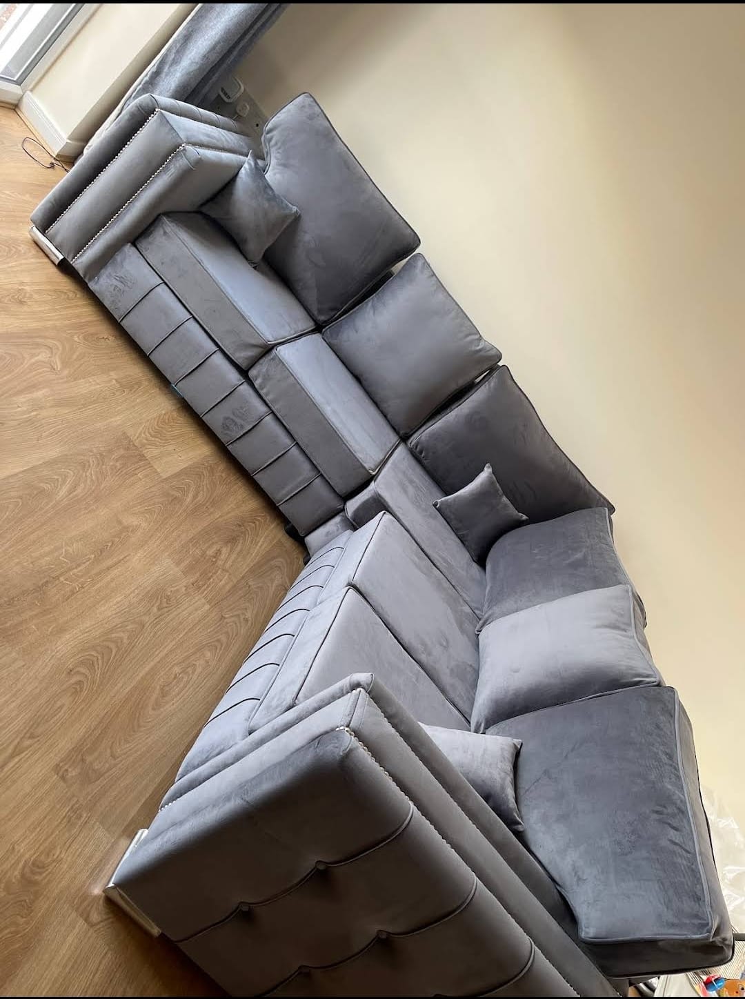Hendi Corner - Grey - Scatterback - Sofa Scape UK