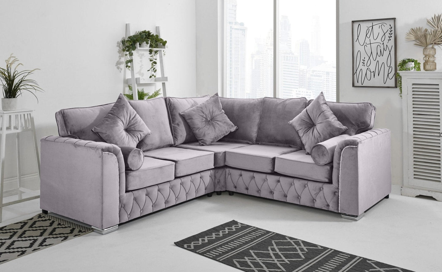 Malibu Corner Fullback - 2c2 + Extra Cushions - Sofa Scape UK