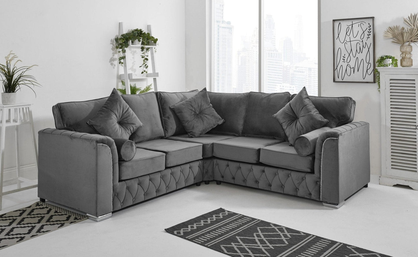 Malibu Corner Fullback - 2c2 + Extra Cushions - Sofa Scape UK