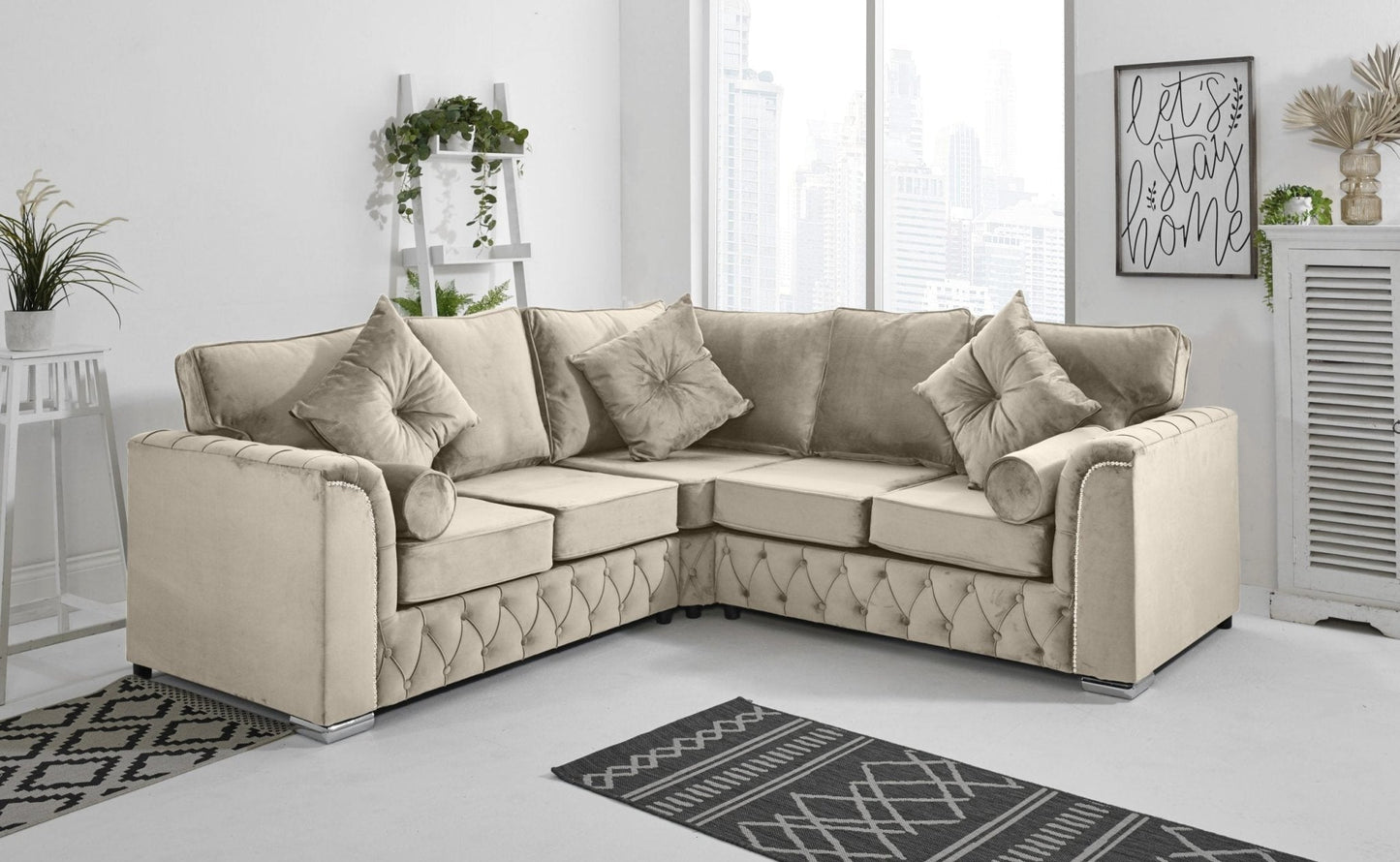 Malibu Corner Fullback - 2c2 + Extra Cushions - Sofa Scape UK