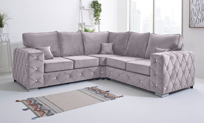 Milton Corner Fullback - 2c2 + Diamonds - Sofa Scape UK