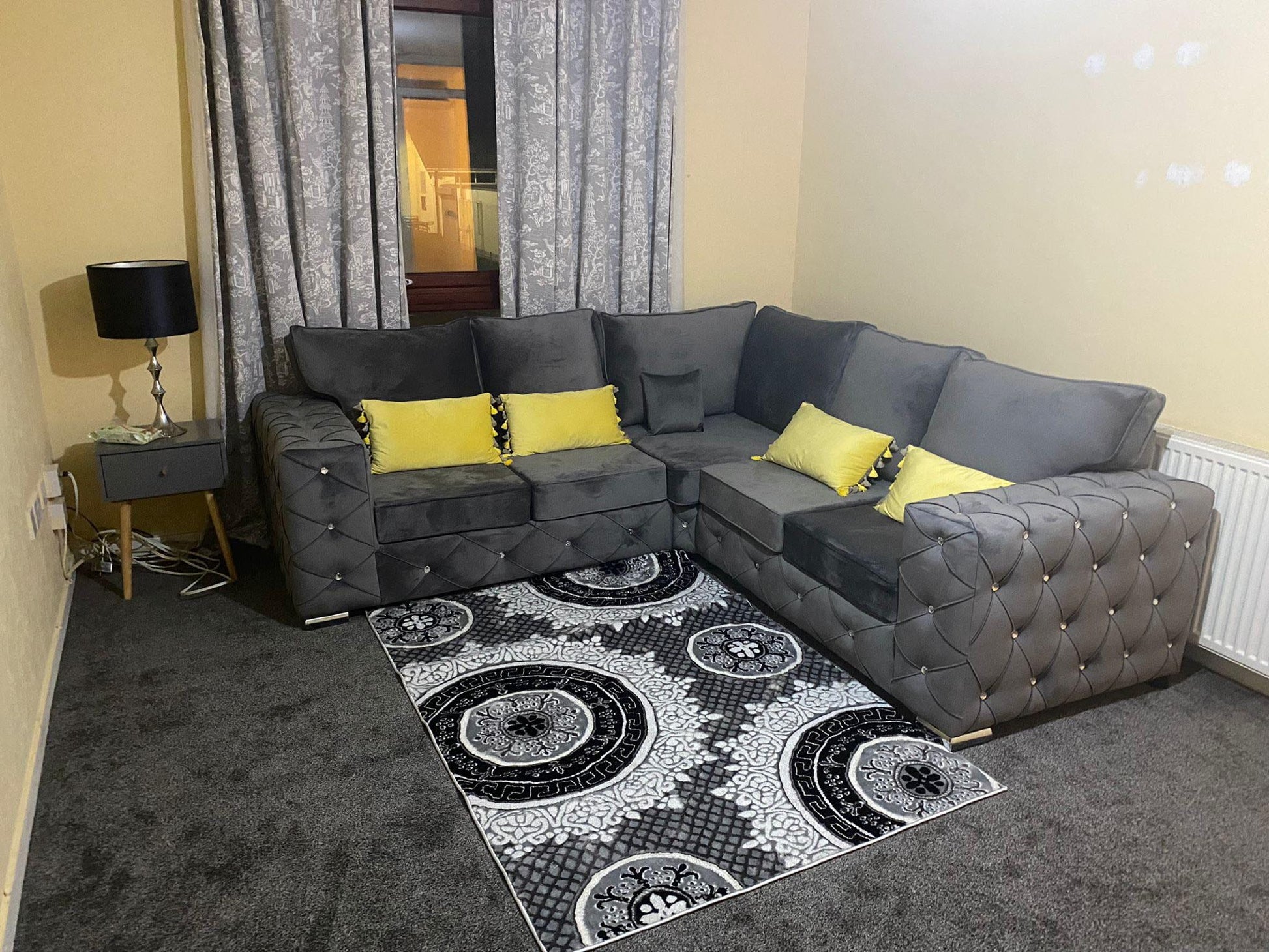 Milton Corner - Fullback Grey - Sofa Scape UK
