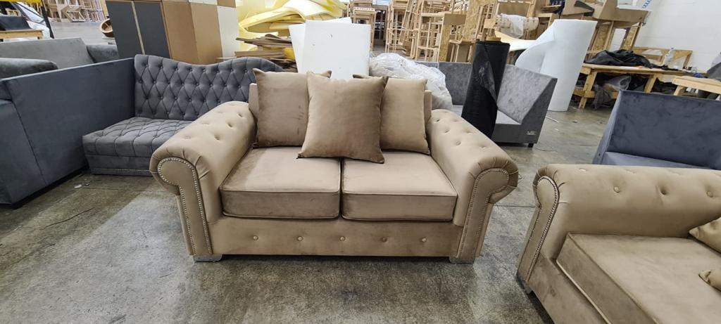 Olympia 3+2 Mink Scatterback - Sofa Scape UK
