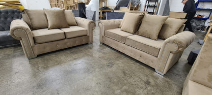 Olympia 3+2 Mink Scatterback - Sofa Scape UK