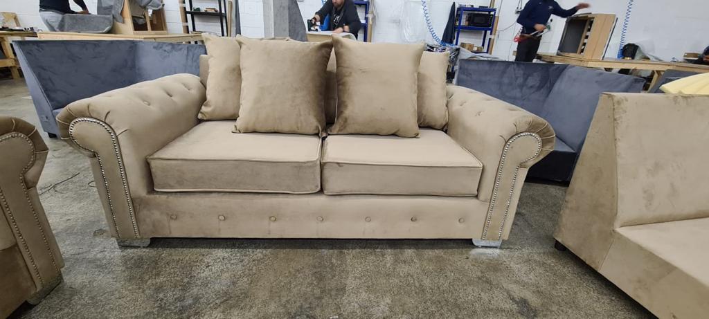 Olympia 3+2 Mink Scatterback - Sofa Scape UK