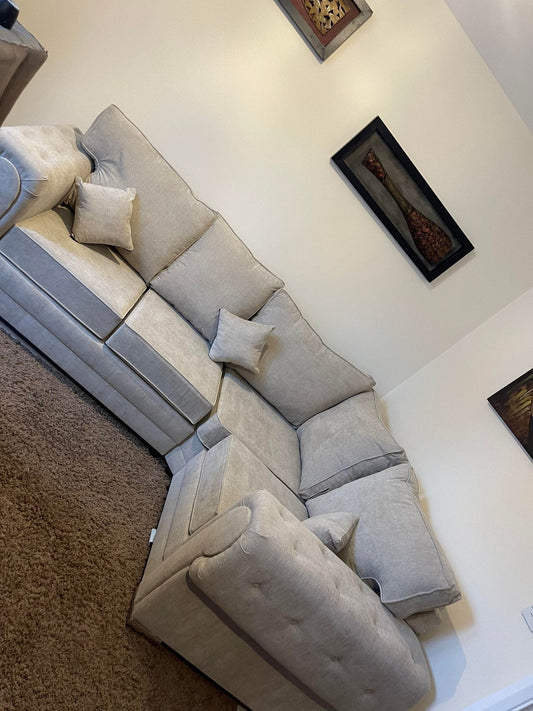 Verona 4 Seater - 2c1- Fullback Stone - Sofa Scape UK