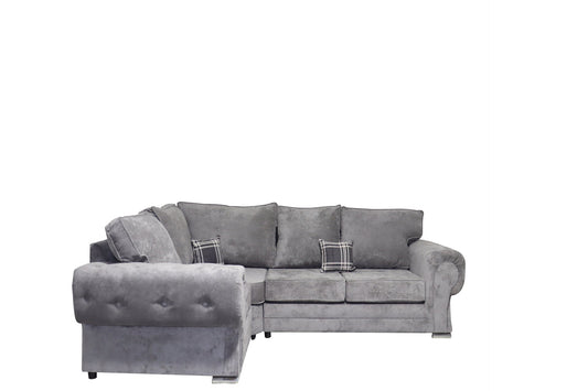 Verona 4 Seater - Right Hand - Chenille - Sofa Scape UK