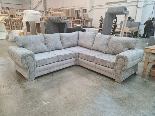 Verona Corner - Truffle Fullback - Sofa Scape UK